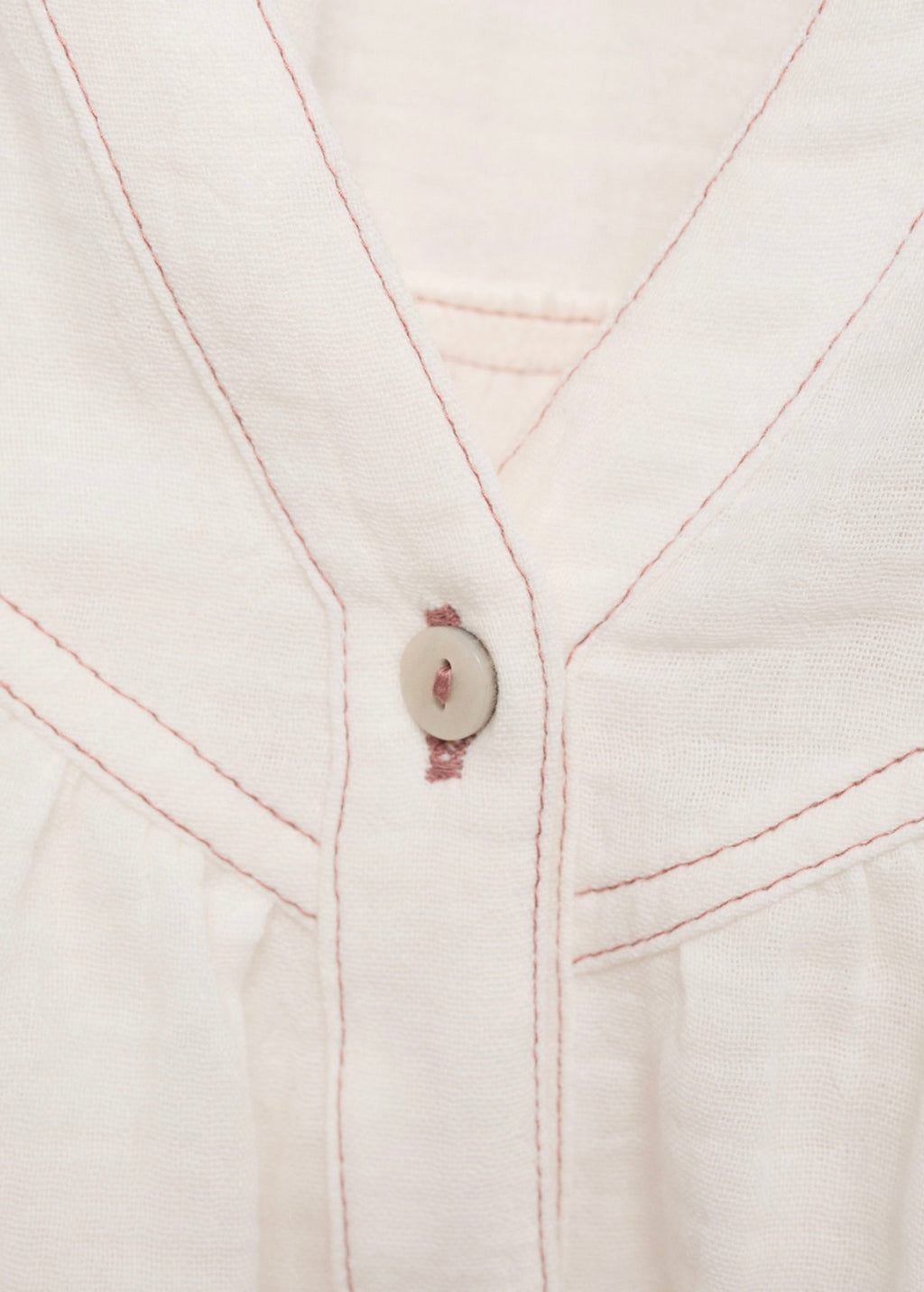 Alba Ecru Shirt - Girl