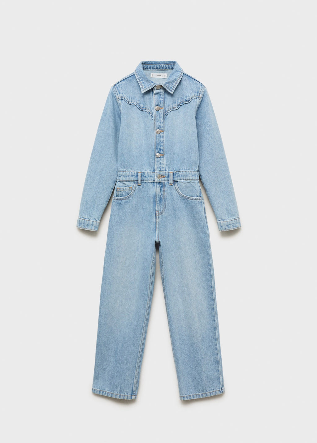 Combinaison Worker Bleu Clair - Fille