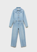 Combinaison Worker Bleu Clair - Fille