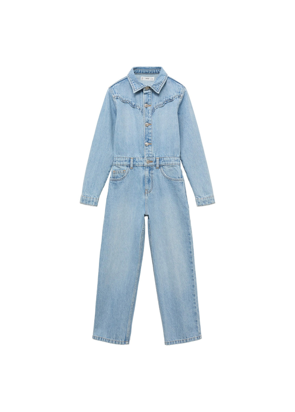 Combinaison Worker Bleu Clair - Fille