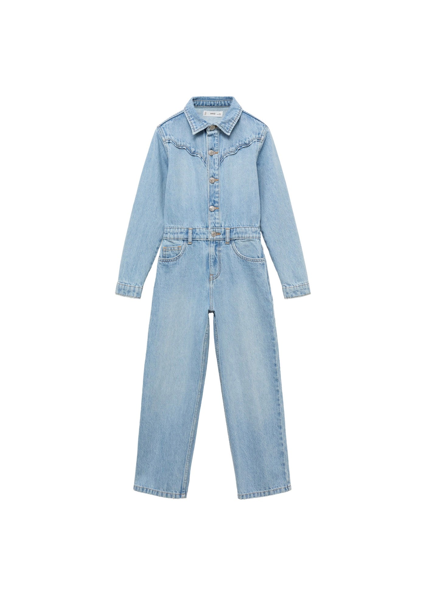 Combinaison Worker Bleu Clair - Fille