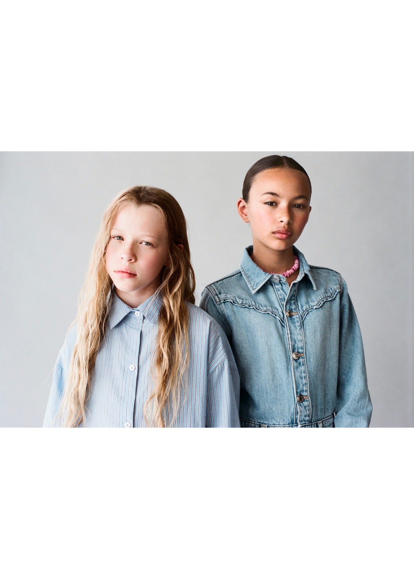 Combinaison Worker Bleu Clair - Fille