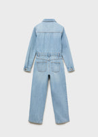 Combinaison Worker Bleu Clair - Fille