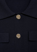 Giacca In Maglia A Maniche Corte
