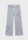 Patch Blue Trousers - Girl
