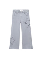Patch Blue Trousers - Girl