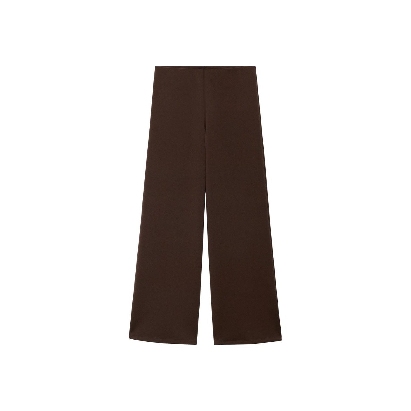 Pantalones rectos con cintura elástica