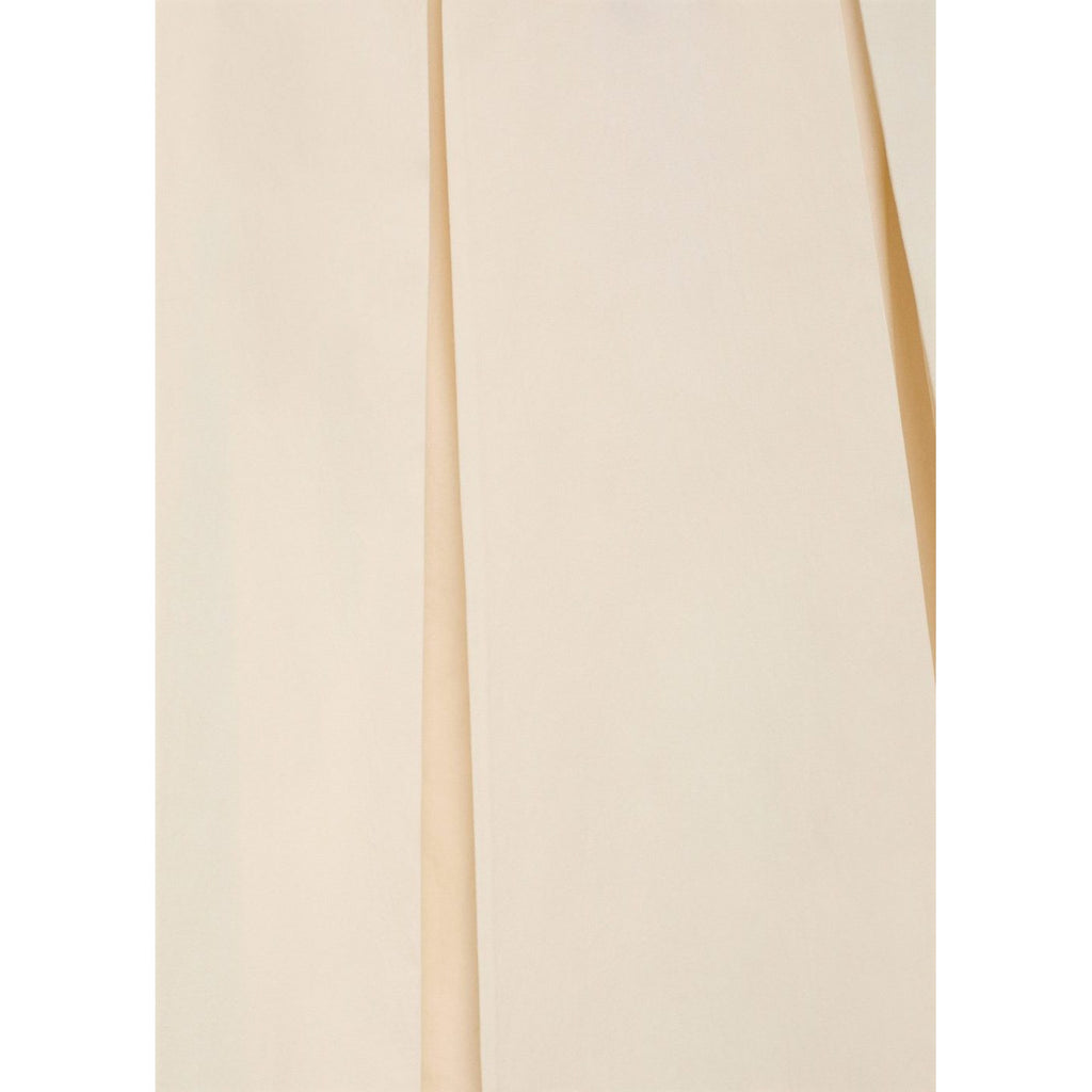 Pleated Midi-Skirt