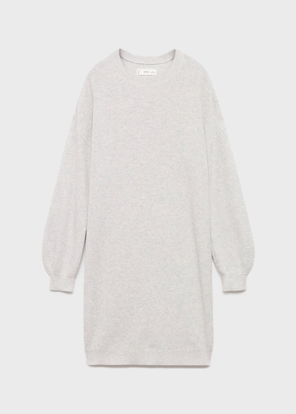 Robe Saski Gris Clair Chiné - Fille