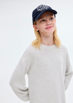 Robe Saski Gris Clair Chiné - Fille