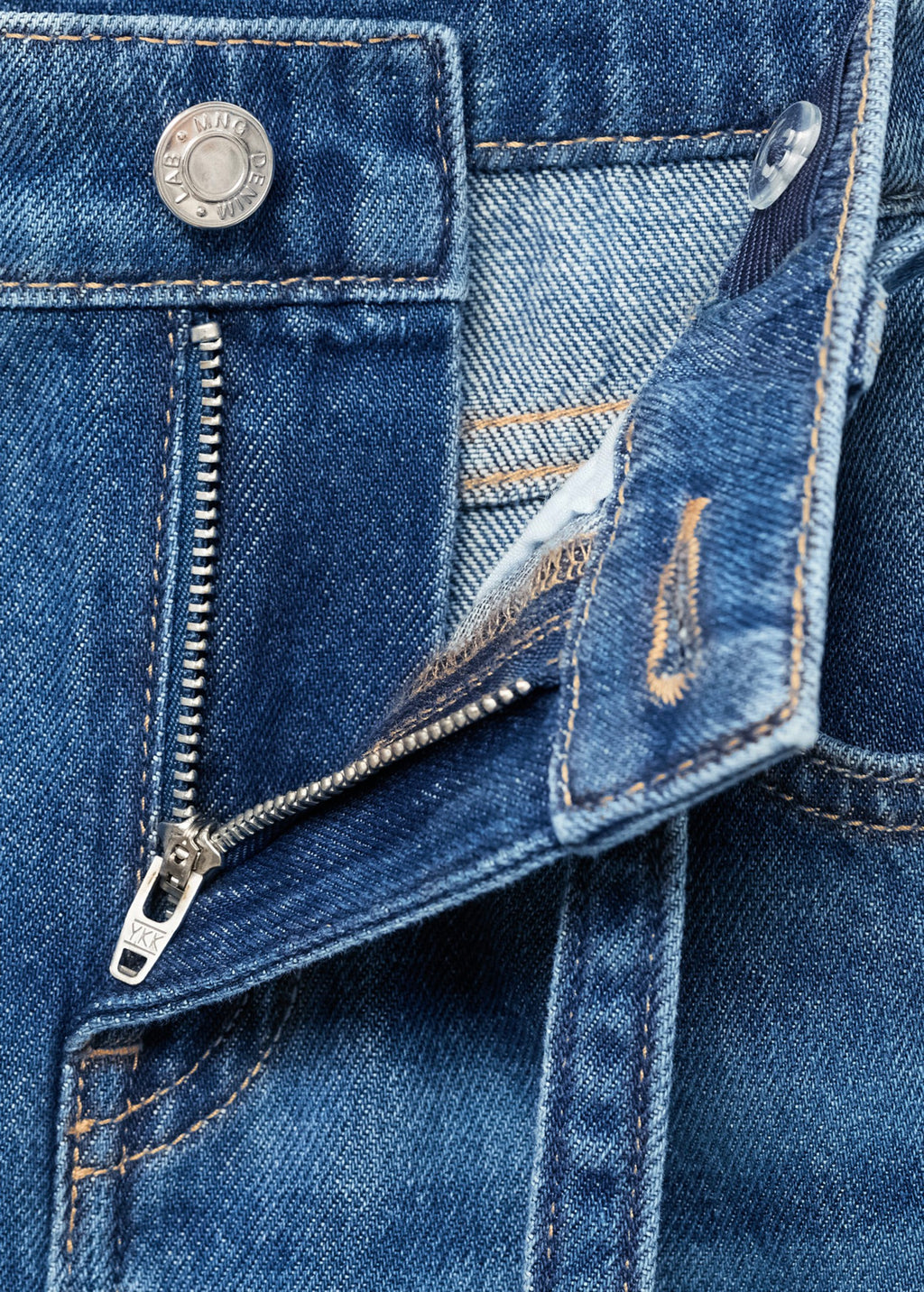 Jean Belted Bleu Marine - Fille