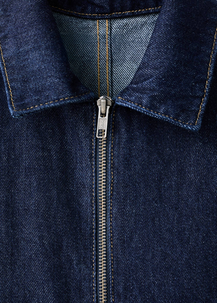 Tuta Intera In Denim Con Cintura
