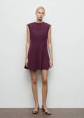 Flared Dress with Seam Detail