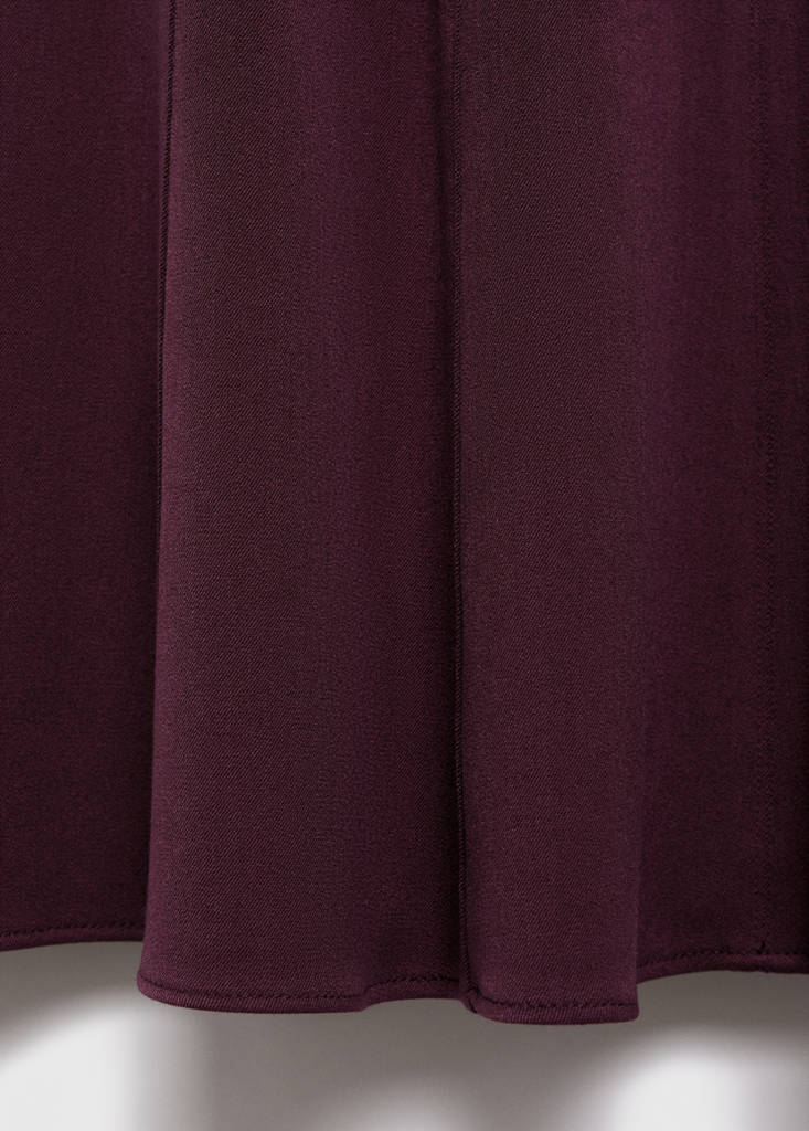 Flared Dress with Seam Detail