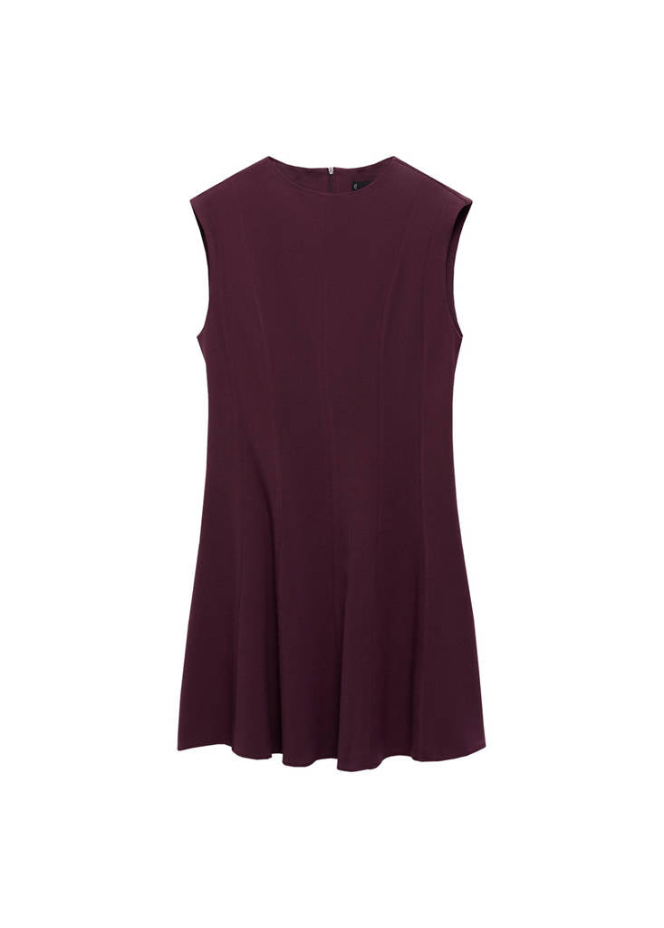 Flared Dress with Seam Detail