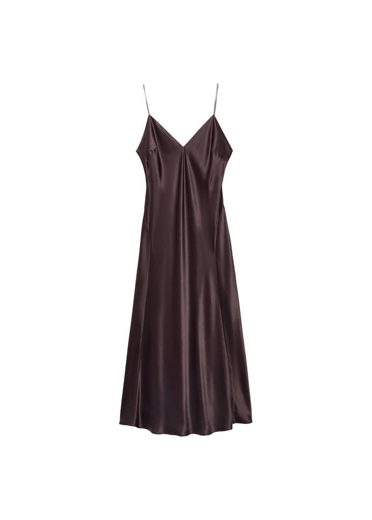 Robe Satinée Soie