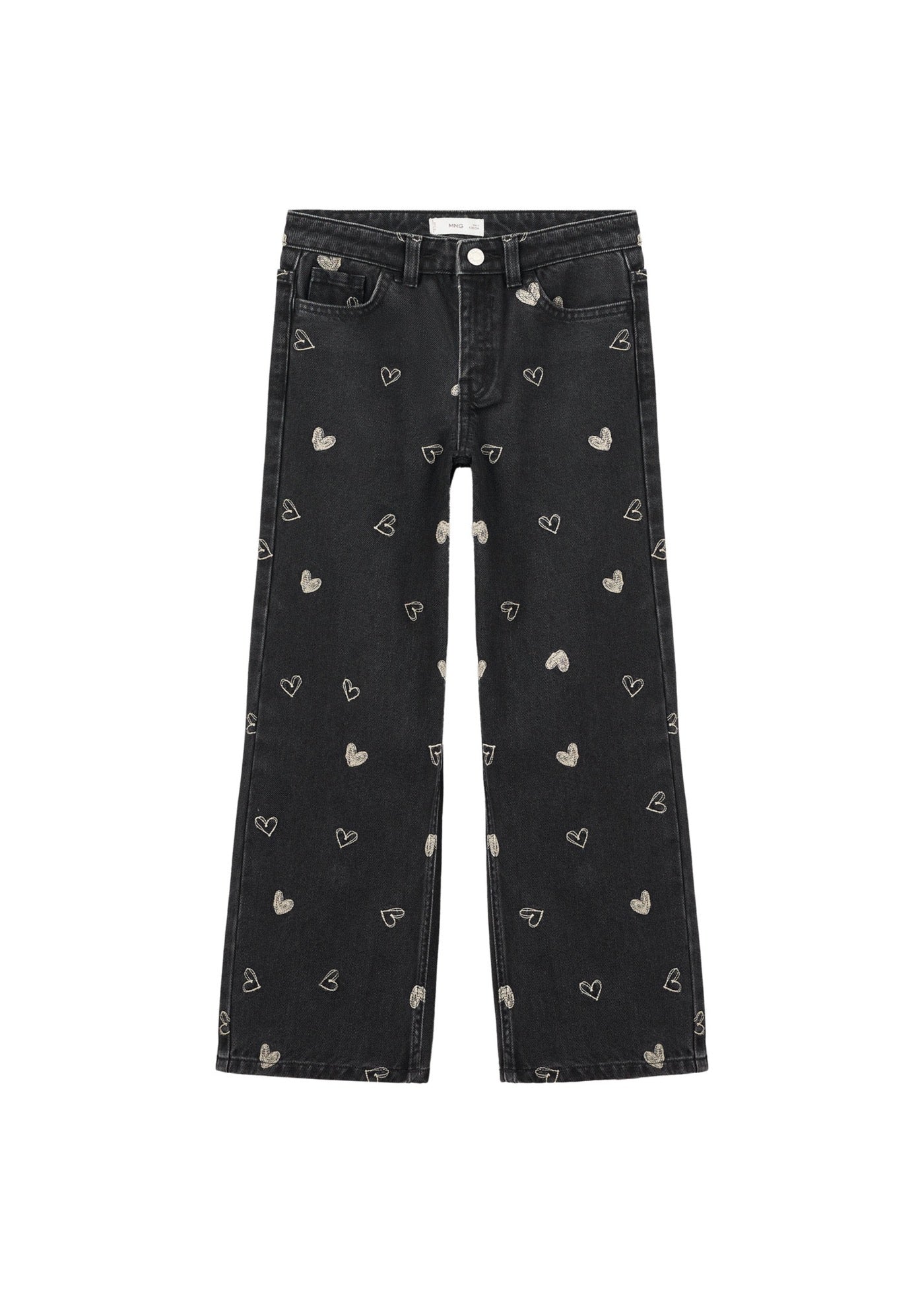 Jean Mila Denim Noir - Fille