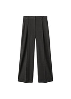 Pantalon À Carreaux À Pinces