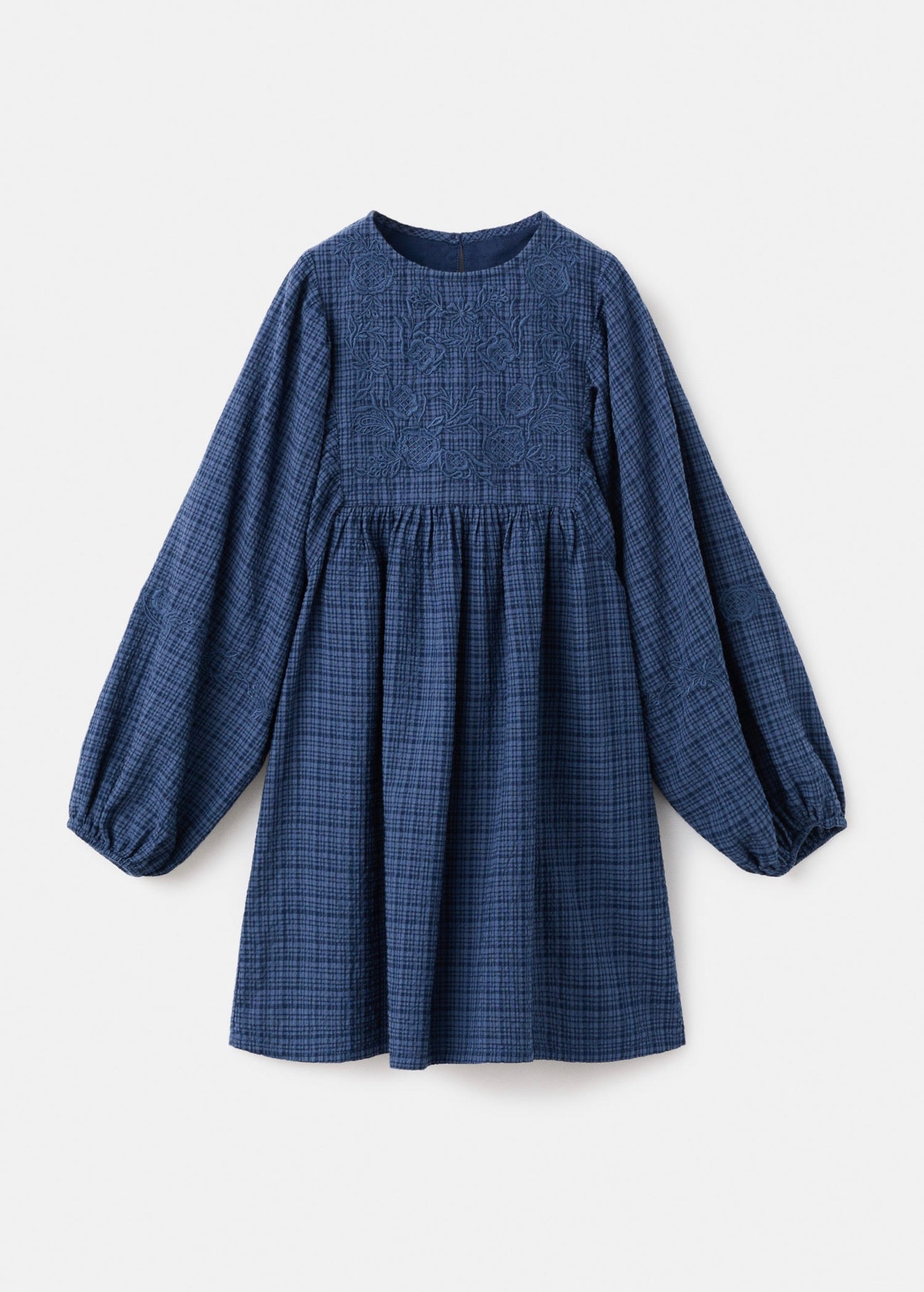 Mandy Navy Blue Dress - Girl