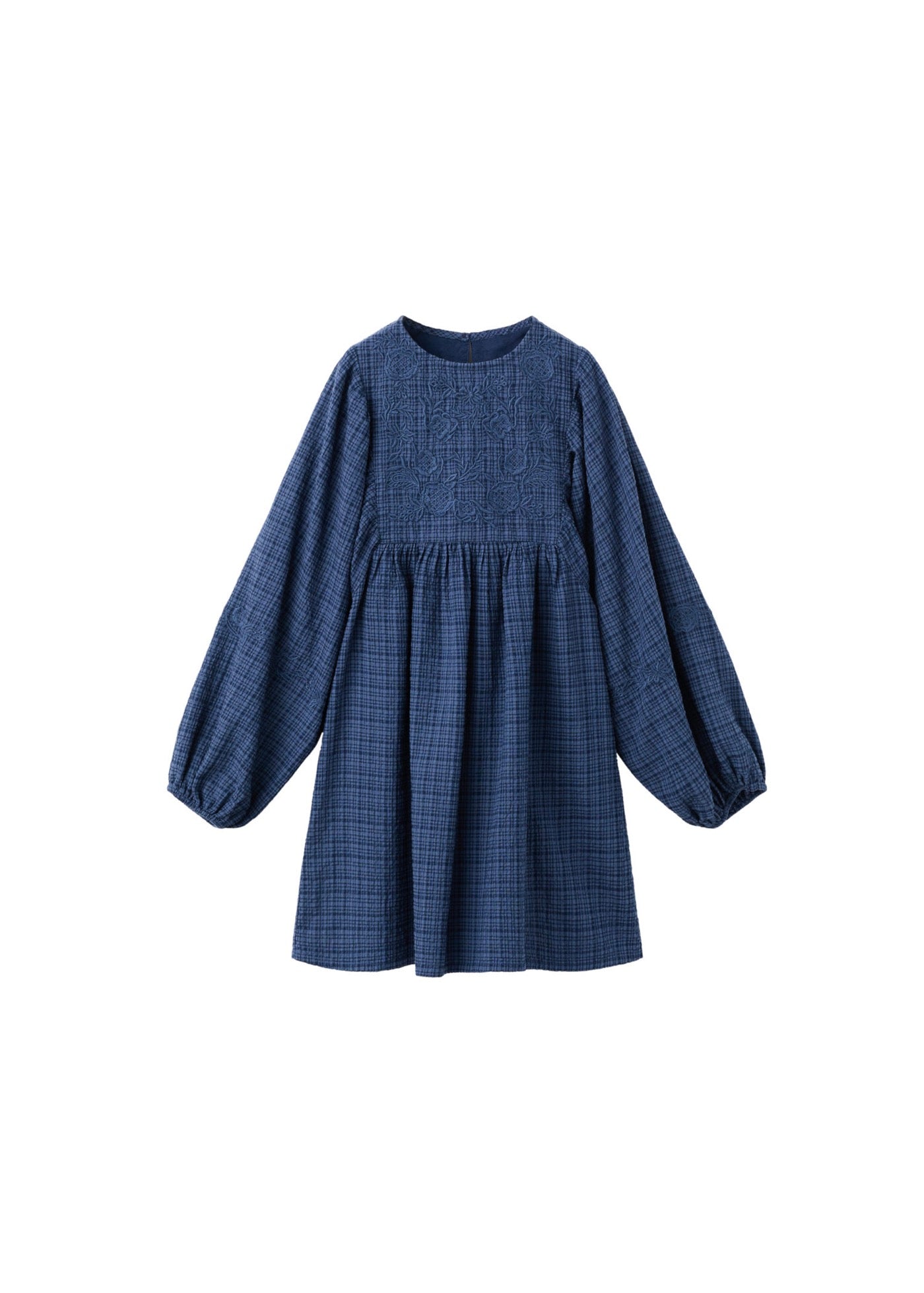 Mandy Navy Blue Dress - Girl