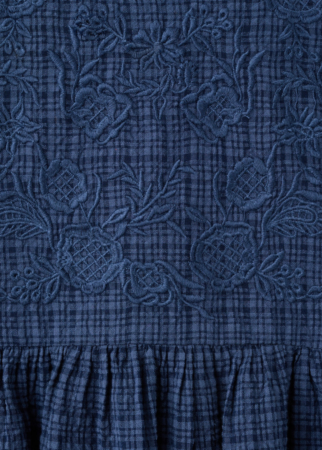 Mandy Navy Blue Dress - Girl