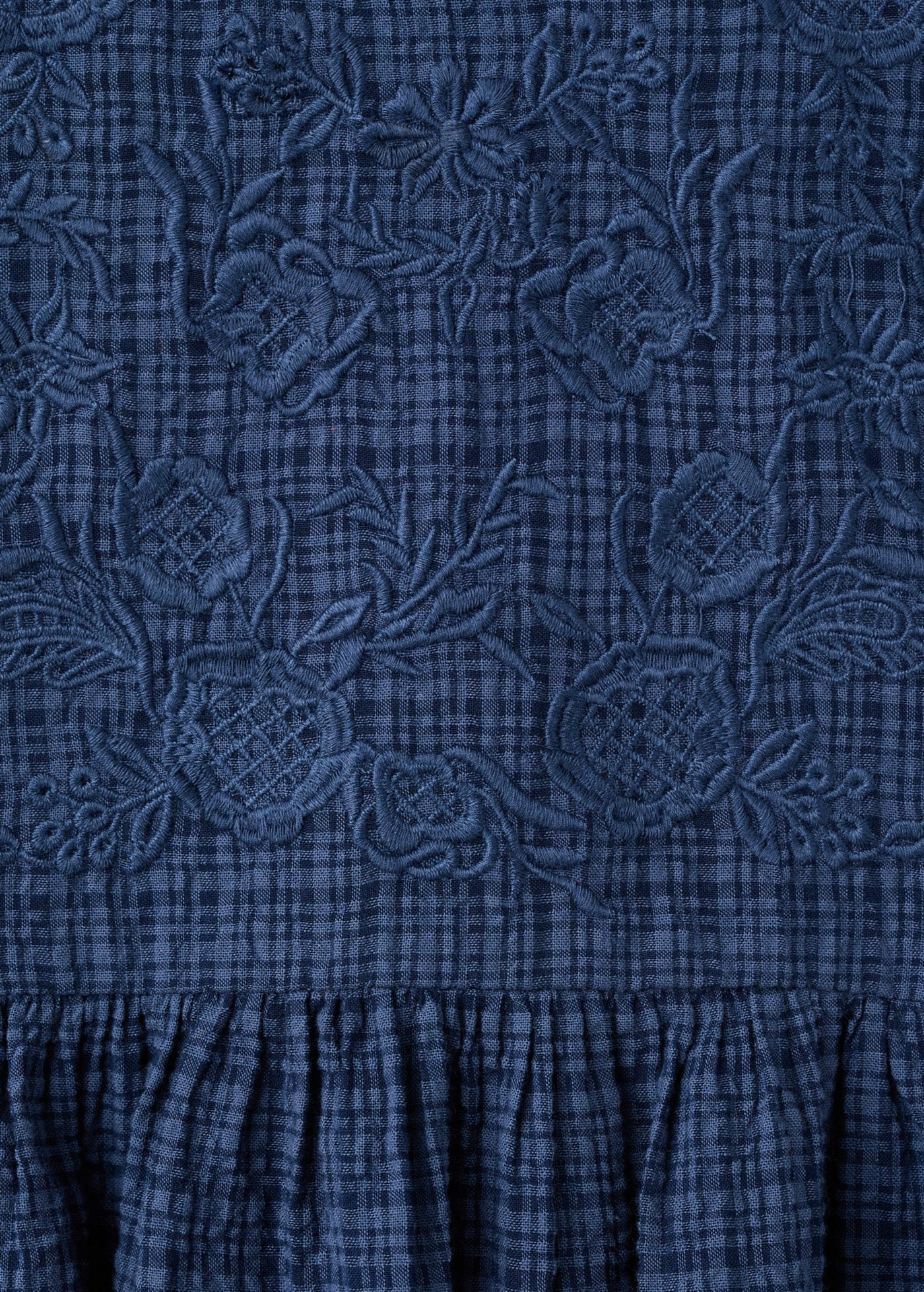 Mandy Navy Blue Dress - Girl