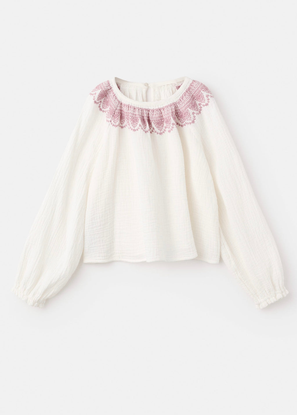Mariela Ecru Blouse - Girl