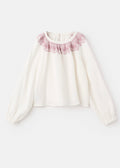 Mariela Ecru Blouse - Girl