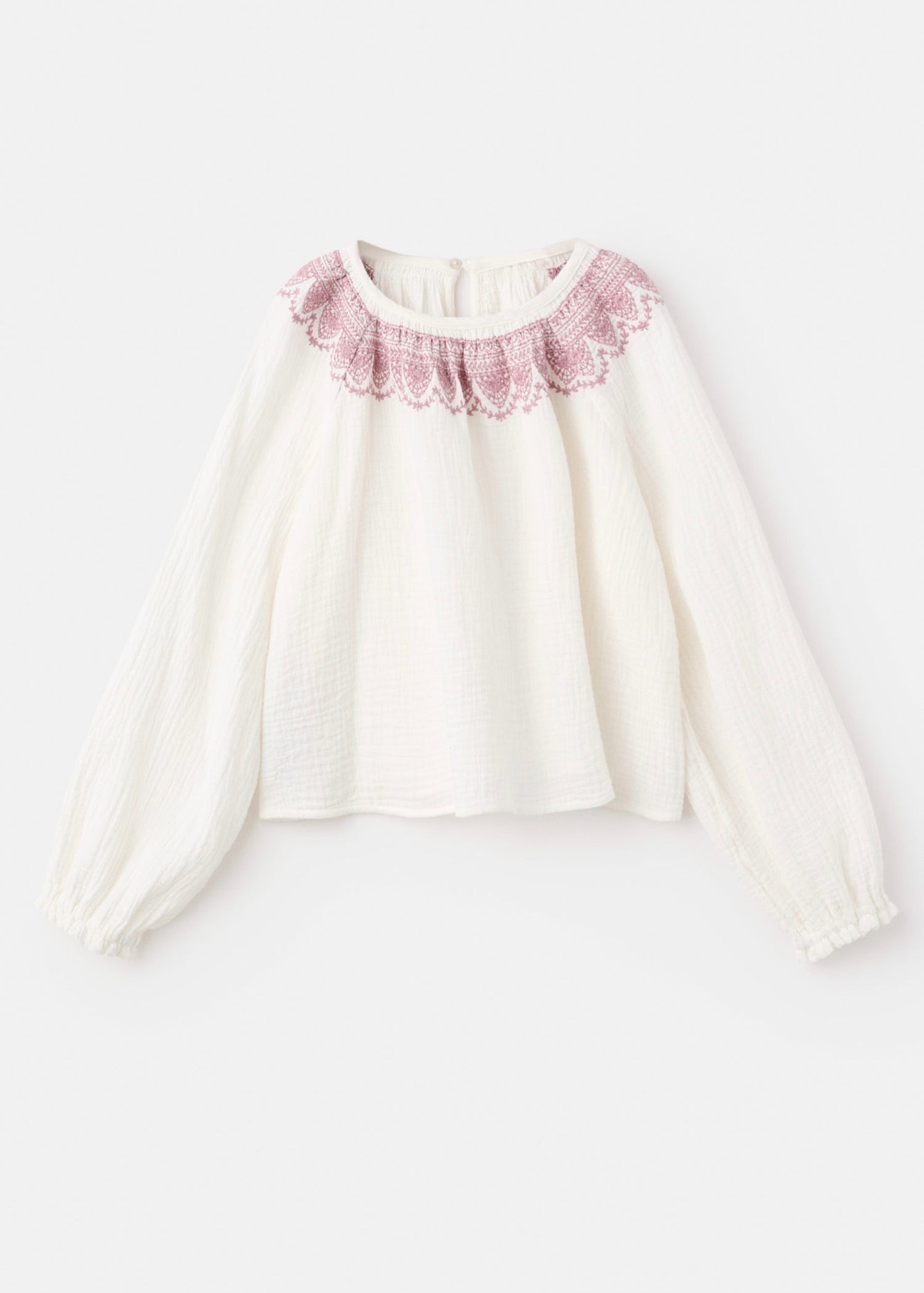Mariela Ecru Blouse - Girl