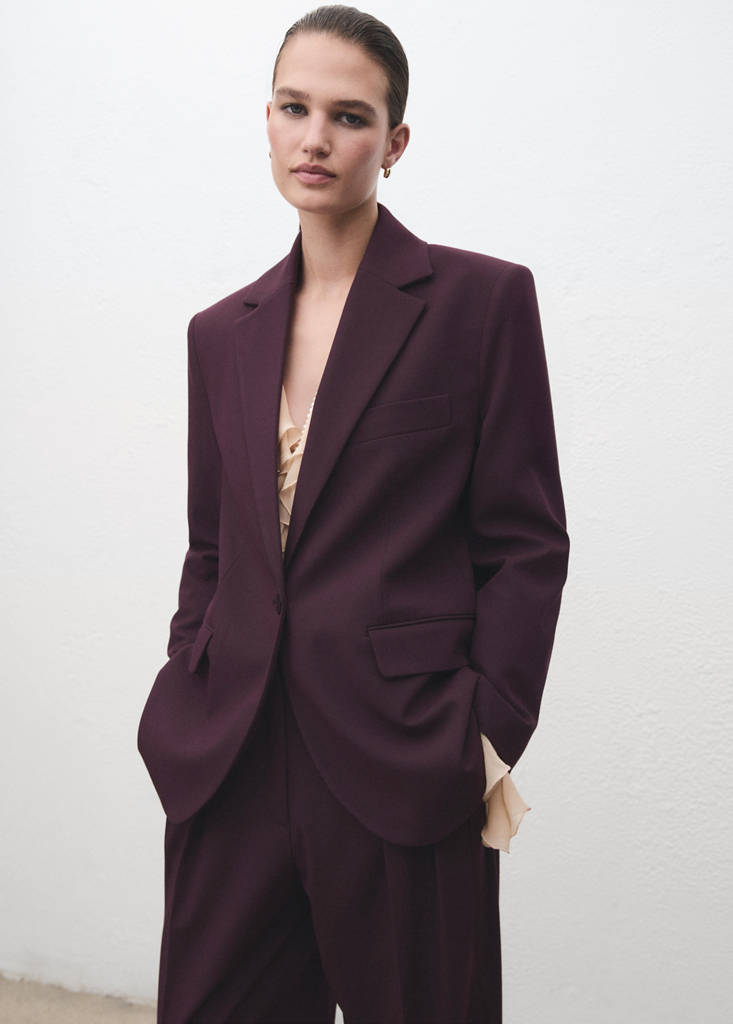 Blazer Costume Droit