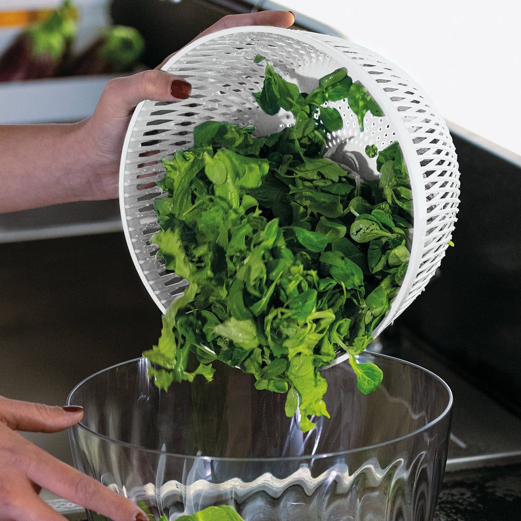 Salad Spinner With Lid "Spin&Store"
