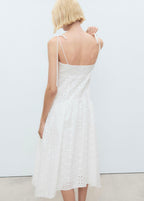 Robe Midi Ajourée