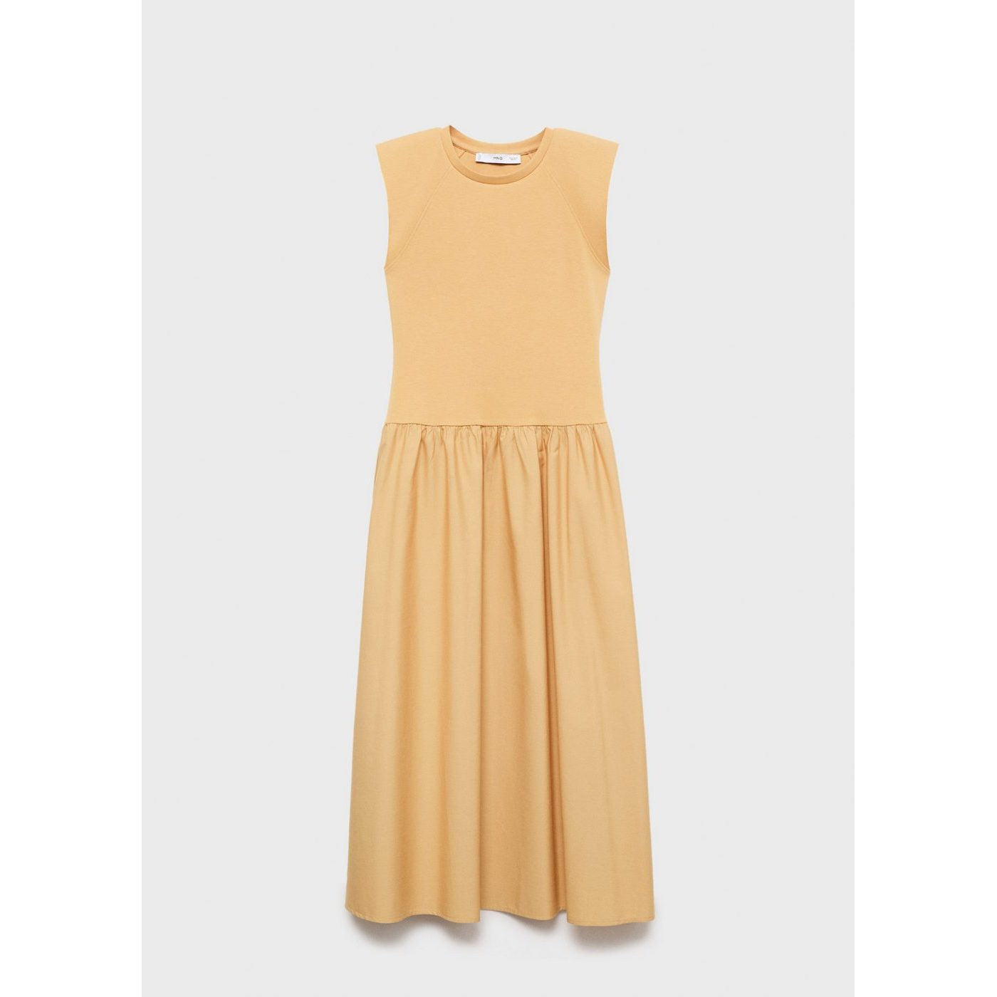 Robe Midi Tissu Combiné