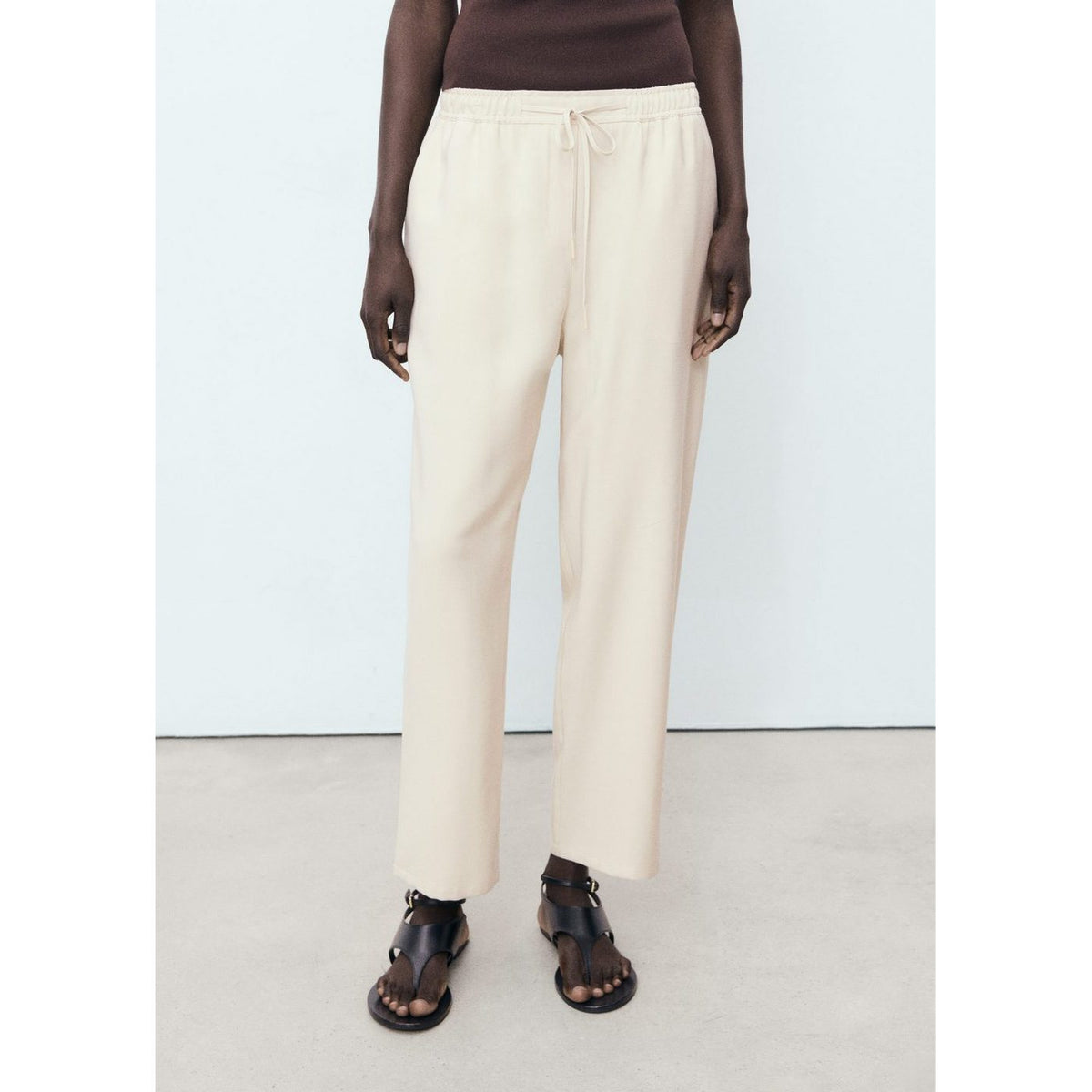 Pantalon Fluido - Beige