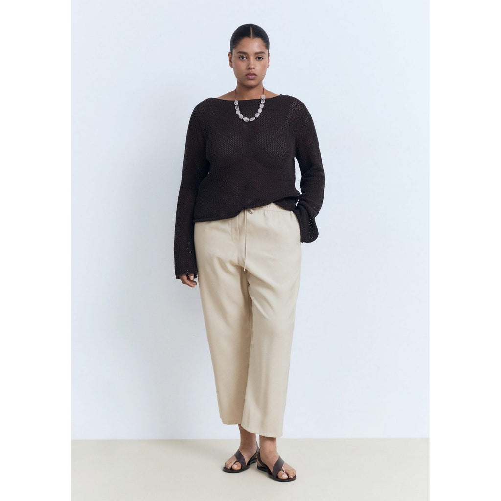 Pantalon Fluido - Beige