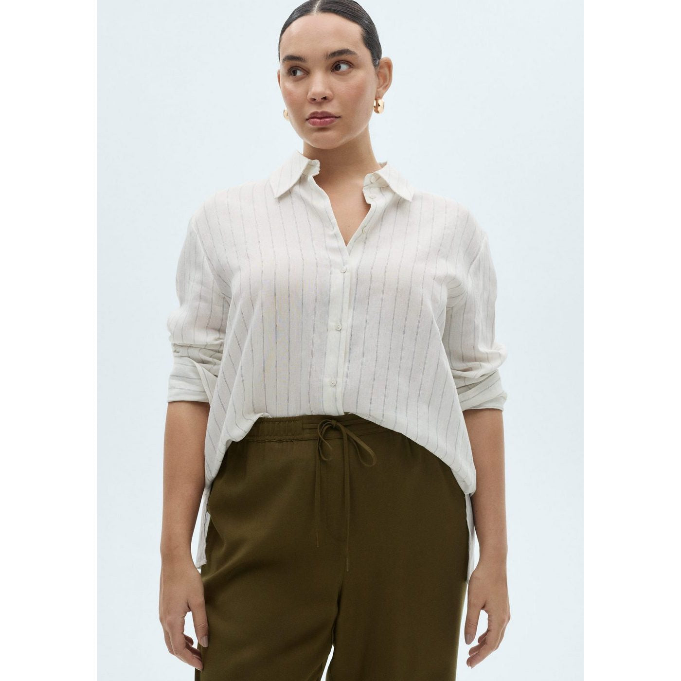 Pantalon Fluido - Kaki