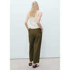 Pantalon Fluido - Kaki