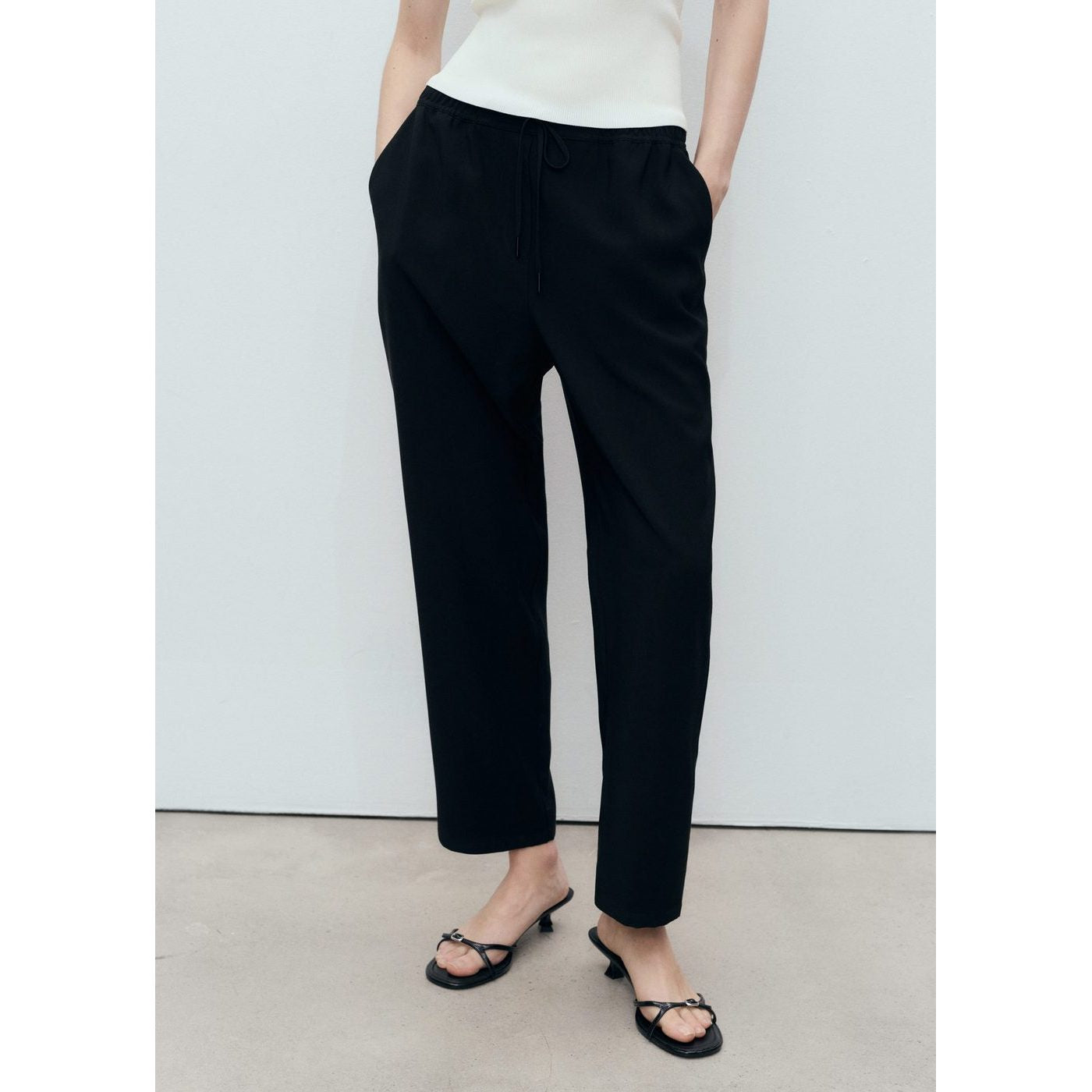 Pantalon Fluido - Noir