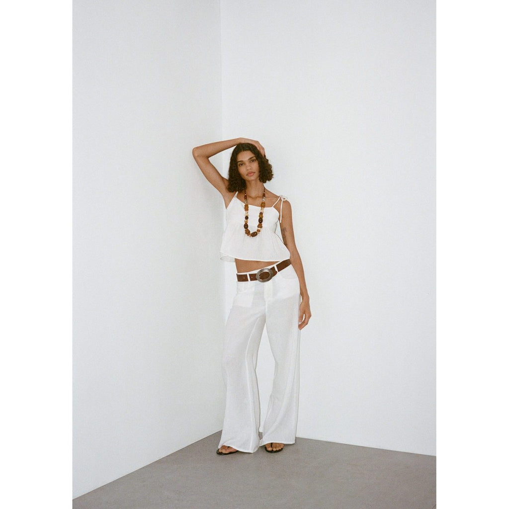 Pantalon Droit Coton