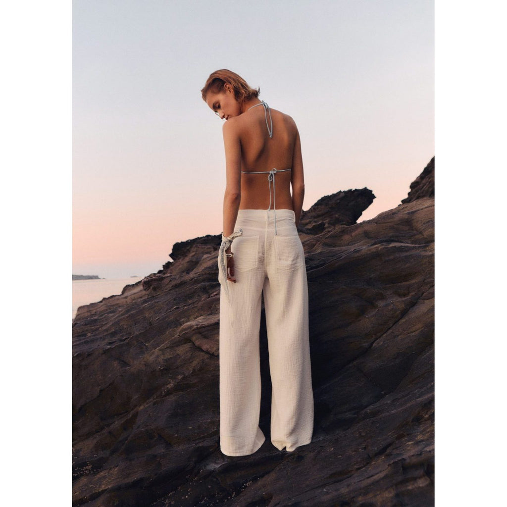 Pantalon Droit Coton