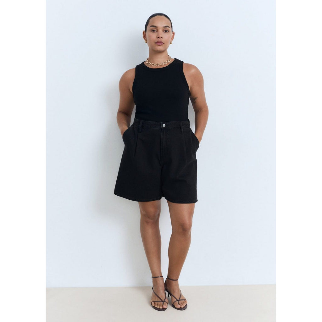 Bermudas Marina - Denim Negro