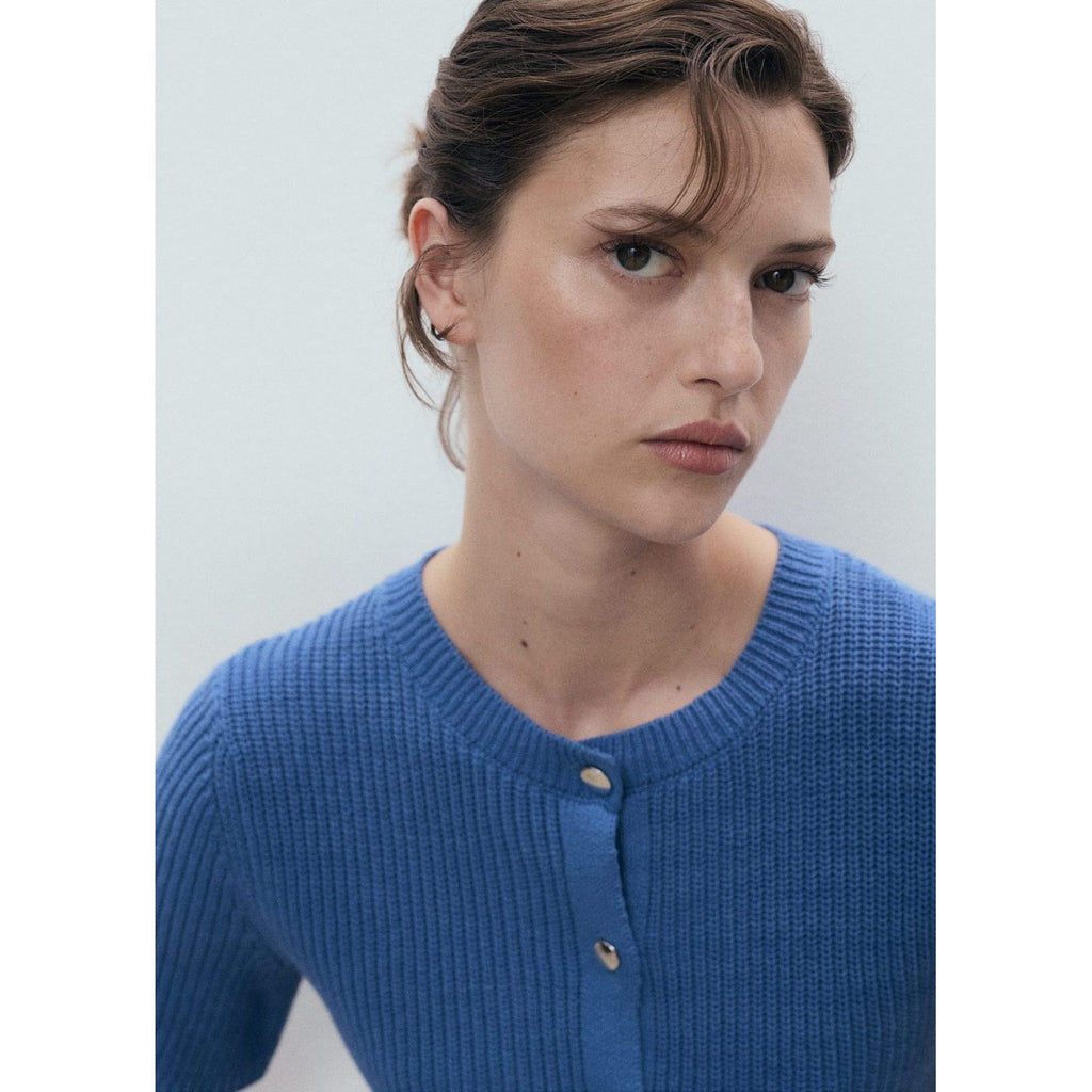 Cardigan Maille Manches Courtes