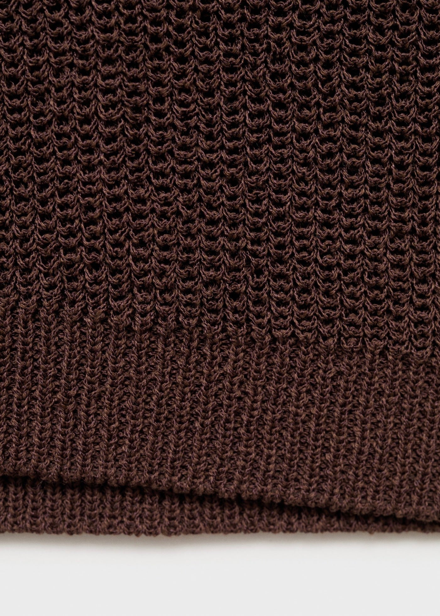 Gilet Maille Ajourée