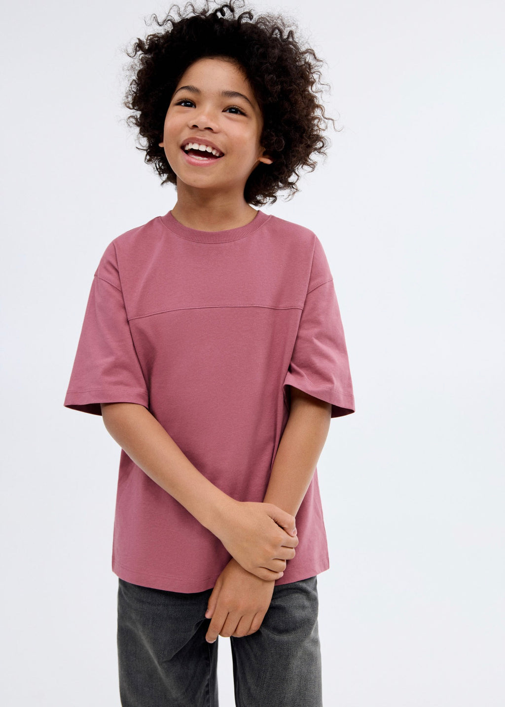 T-Shirt Newbamc Lie De Vin - Garçon