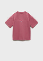 T-Shirt Newbamc Lie De Vin - Garçon