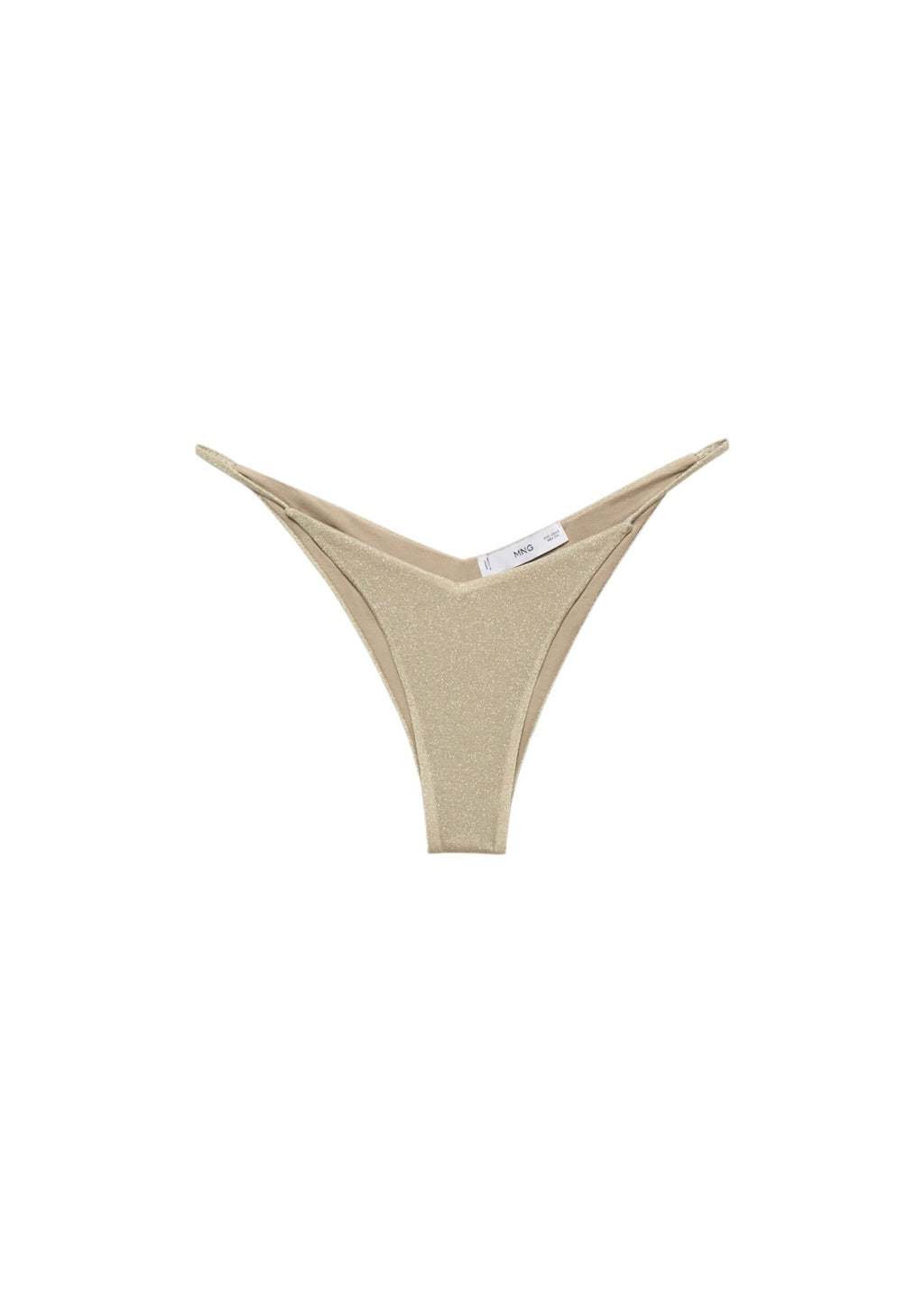 Braguita de bikini de lúrex