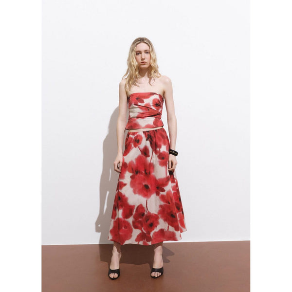 Top Bandeau Imprimé À Fleurs