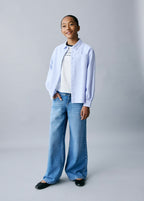 Carla Blue Shirt - Girl