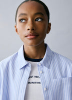 Carla Blue Shirt - Girl