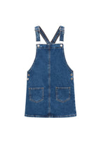 Robe Chasuble Paula1 Bleu Marine - Fille